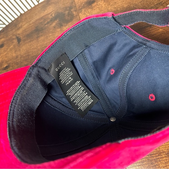 Gucci X Yankees MLB Pink Hat - Picture 8 of 8